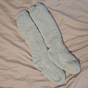 Indigo Reading Socks